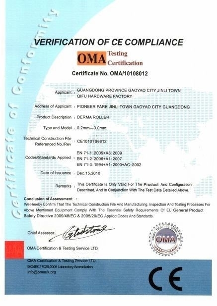 Κίνα Jinan Yinghua Outdoor Equipment Co., Ltd. Πιστοποιήσεις